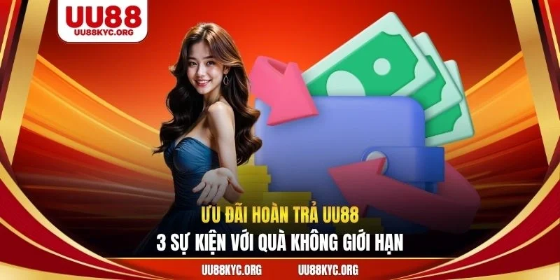 ưu đãi hoàn trả UU88